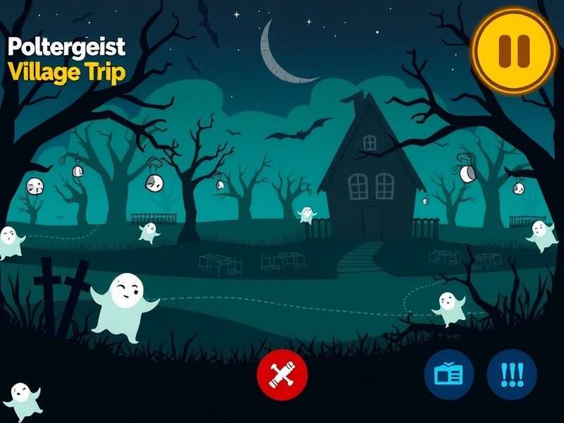 Poltergeist Village Trip Game Screenshot